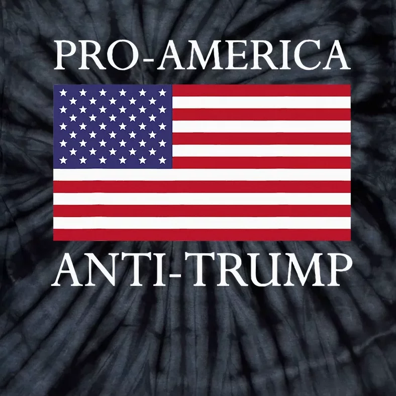 Proamerica Antitrump American Usa Flag Resist Tie-Dye T-Shirt