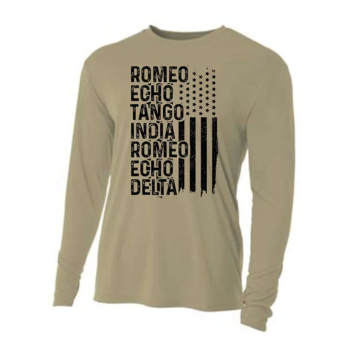 Phonetic Alphabet Airplane Pilot Aviation Patriotic Cooling Performance Long Sleeve Crew