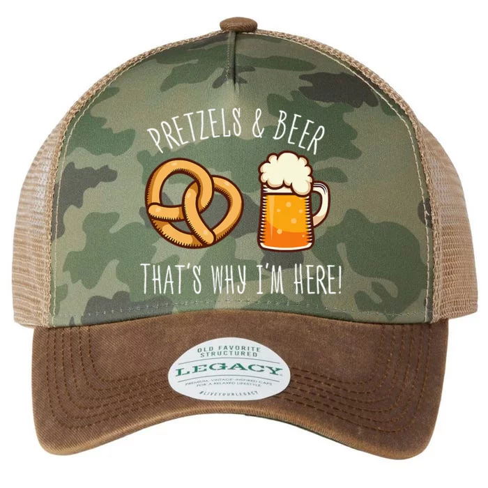 Pretzels And Beer October Outfit Beer Festival Legacy Tie Dye Trucker Hat