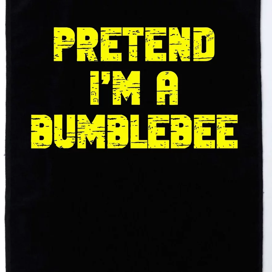 Pretend A Bumblebee Party Halloween Costume Platinum Collection Golf Towel