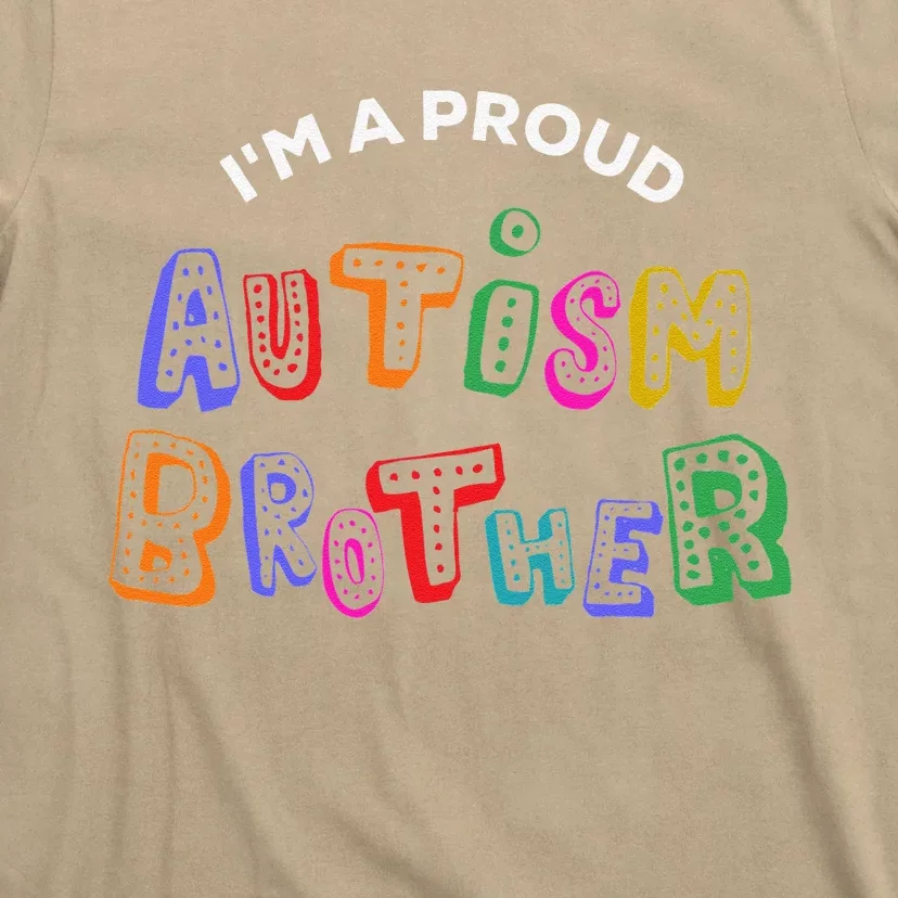 Proud Autism Brother Autism Awareness Day & Month T-Shirt