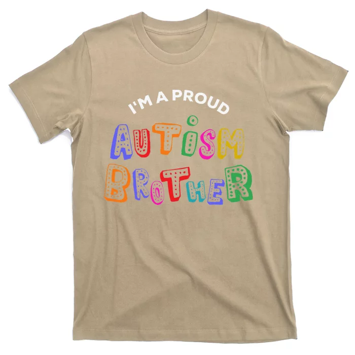 Proud Autism Brother Autism Awareness Day & Month T-Shirt