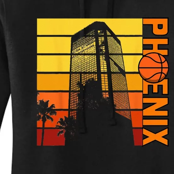 Phoenix Arizona Basketball Women's Pullover Hoodie