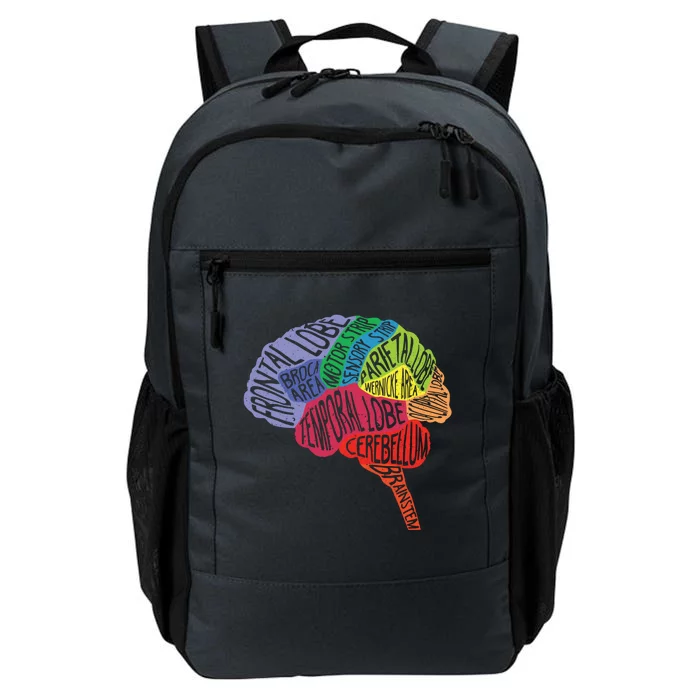 Parts Area Brain Neurologist Neurology Brain Map Surgeon Cool Gift Daily Commute Backpack