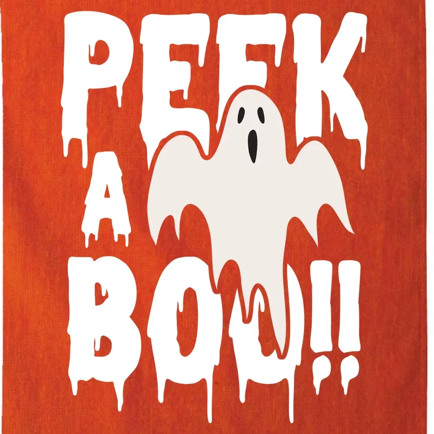 Peek A Boo Halloween Ghost Platinum Collection Golf Towel