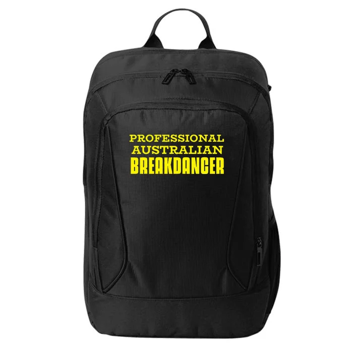 Professional Australian Breakdancer City Backpack