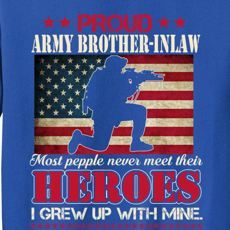 Proud Army Brothergreat Giftingreat Giftlaw I Raised My Heroes Us Flag Army Gift Sweatshirt