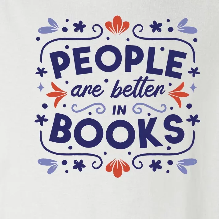 People Are Better In Books Toddler Long Sleeve Shirt