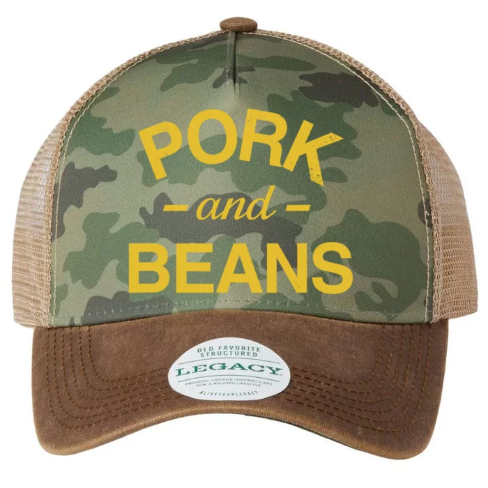 Pork And Beans Funny Trash Food Legacy Tie Dye Trucker Hat