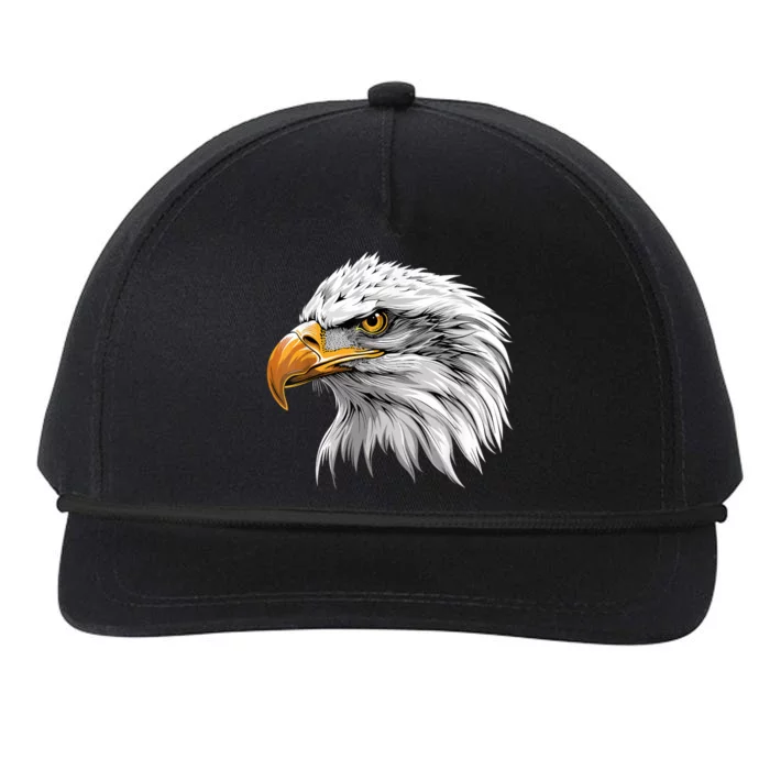 Patriotic American Bald Eagle 4th Of July Snapback Five-Panel Rope Hat