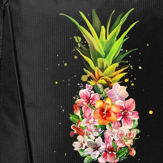 Pineapple Aloha Beaches Hawaiian Flowers Hawaii Summer Gifts City Backpack