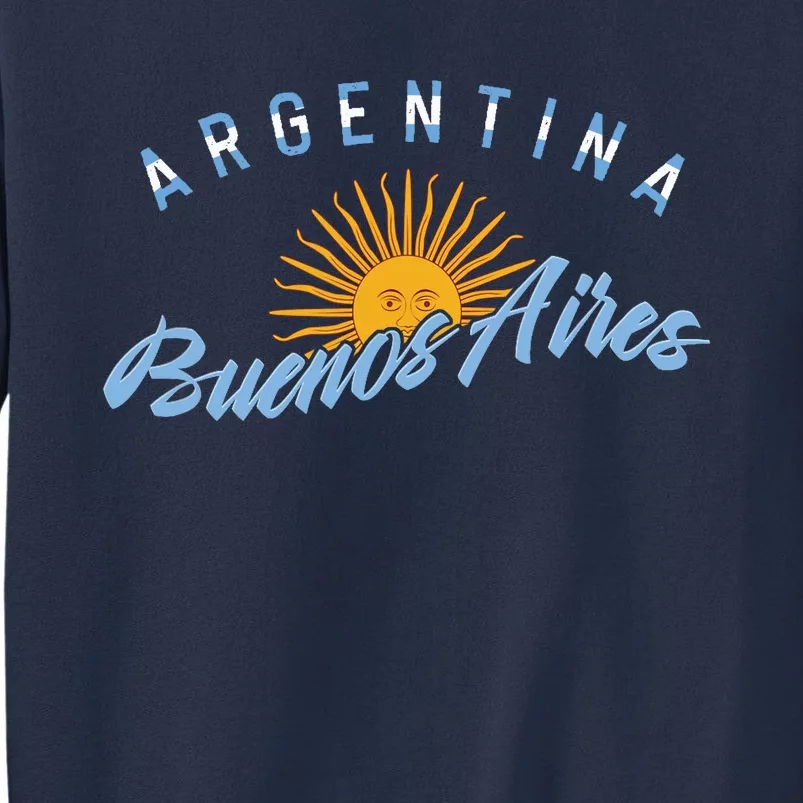 Proud Argentinian Buenos Aires Fan Argentina Country Descent Sweatshirt