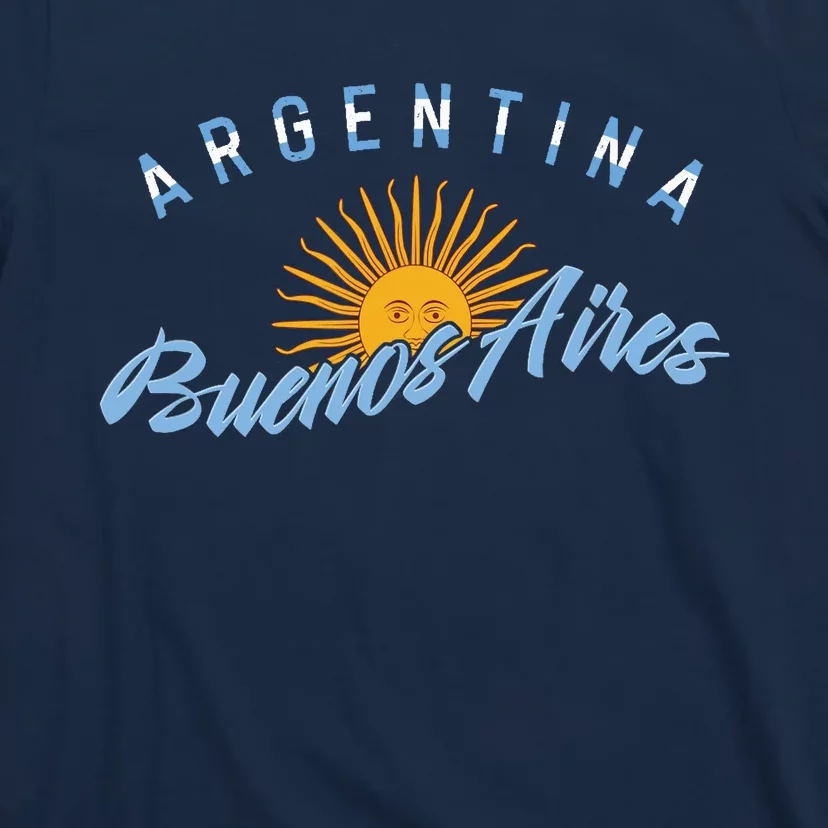 Proud Argentinian Buenos Aires Fan Argentina Country Descent T-Shirt