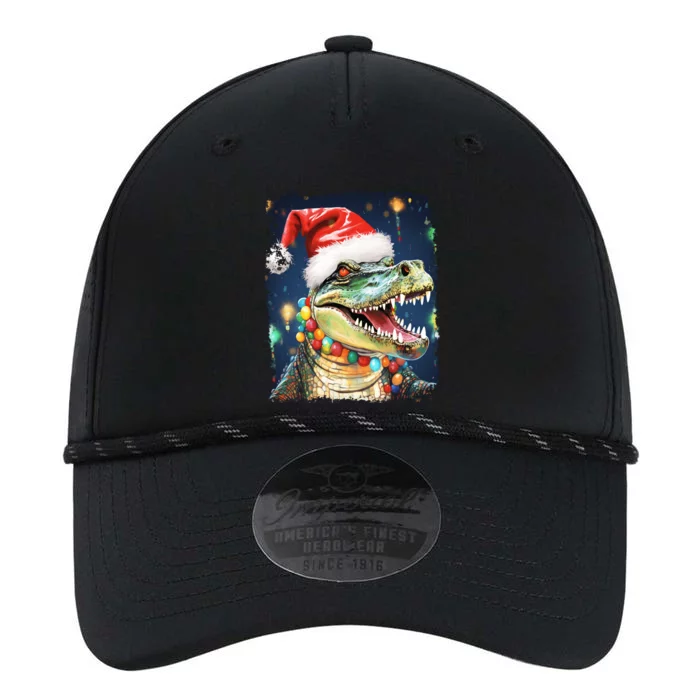 Pop Art Colorful Animal Christmas Alligator Crocodile Cool Gift Performance The Dyno Cap