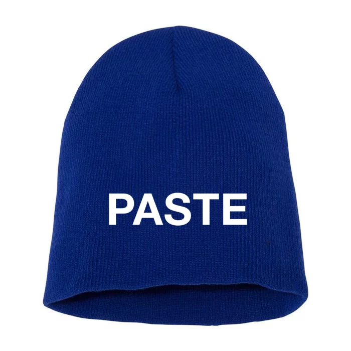 Paste And Copy Matching Father Mother Gift Short Acrylic Beanie