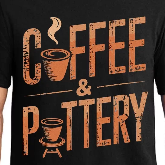 Pottery And Coffee Ceramic Artist Pajama Set