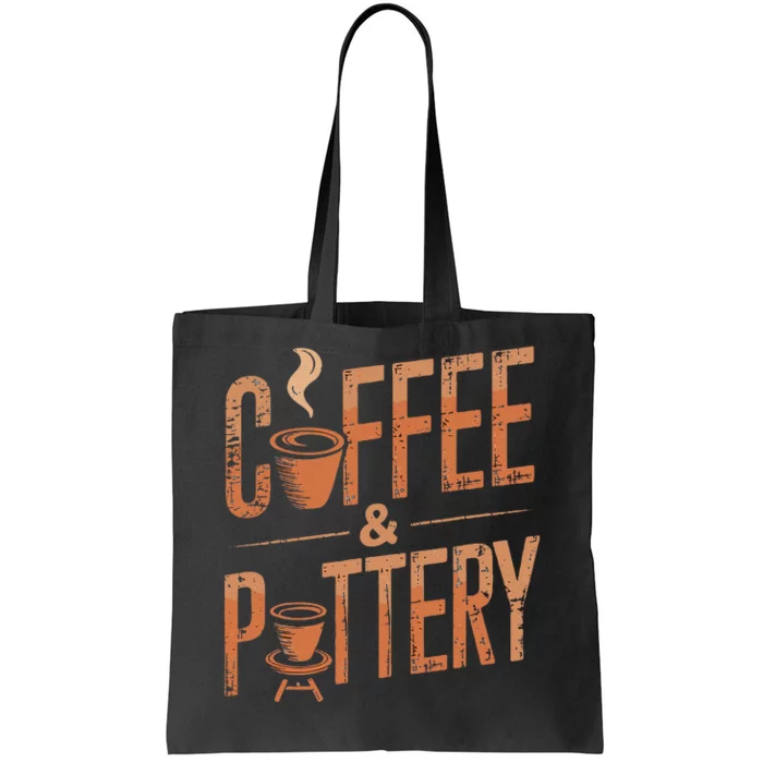 Pottery And Coffee Ceramic Artist Tote Bag