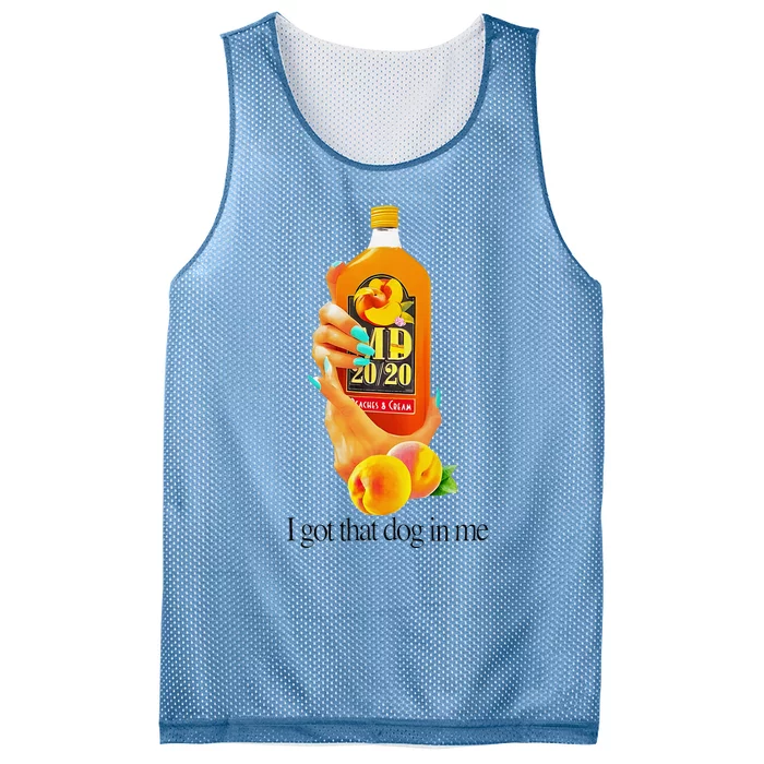 Peaches And Cream I Got That Dog In Me Mesh Reversible Basketball Jersey Tank