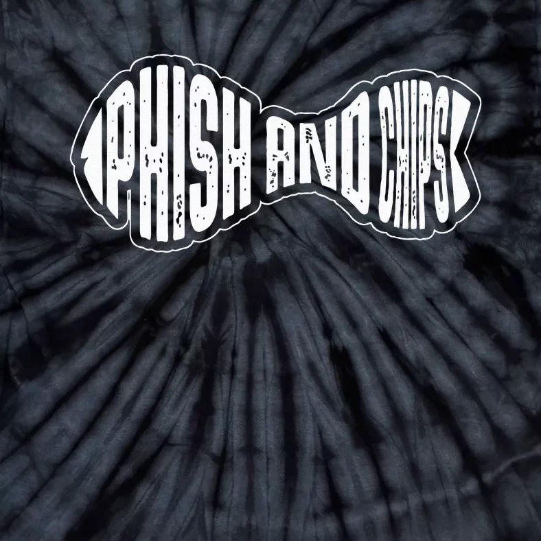 Phish and Chips Hacker Tie-Dye T-Shirt