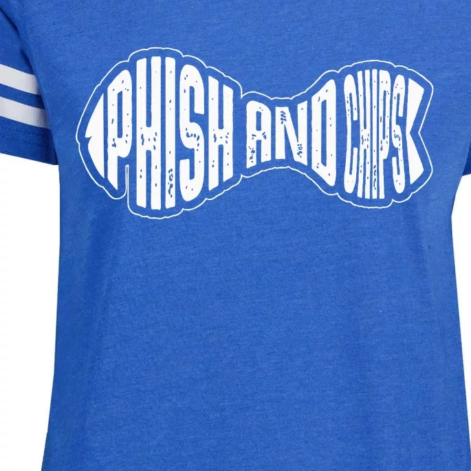 P.H.I.S.H And Chips Hacker Enza Ladies Jersey Football T-Shirt