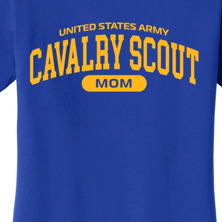 Proud Army Cavalry Scout Mom Funny Gift Women's T-Shirt