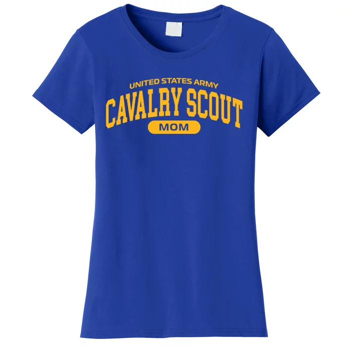 Proud Army Cavalry Scout Mom Funny Gift Women's T-Shirt