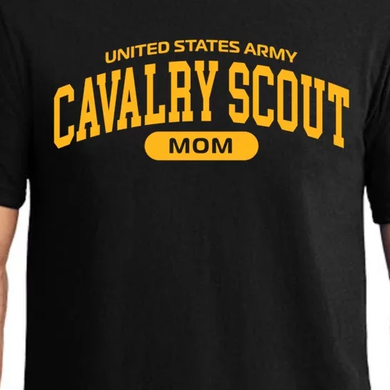 Proud Army Cavalry Scout Mom Gift Pajama Set