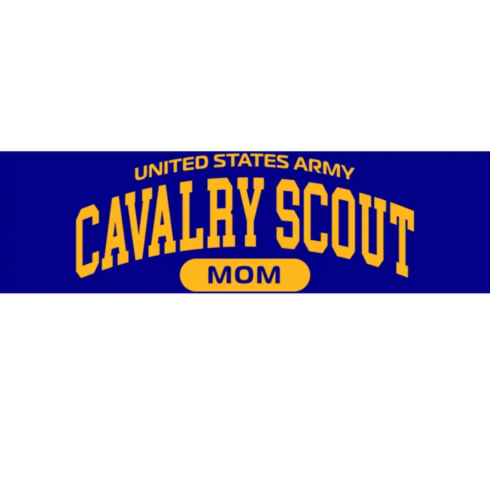 Proud Army Cavalry Scout Mom Cute Gift Bumper Sticker