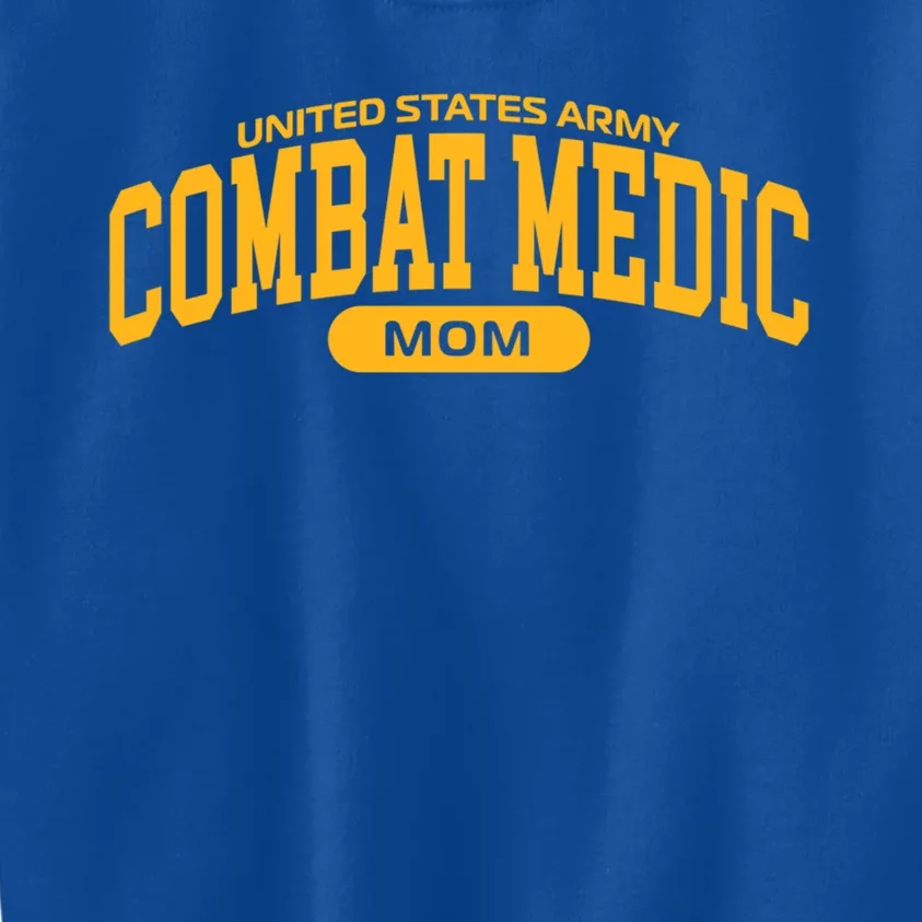 Proud Army Combat Medic Mom Gift Kids Sweatshirt