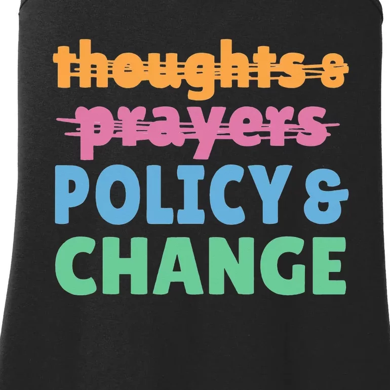 Policy and Change  Policy and Change Ladies Essential Tank