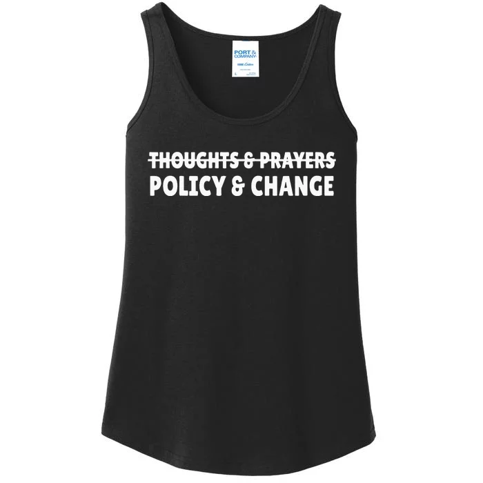 Policy and Change  Policy and Change Ladies Essential Tank