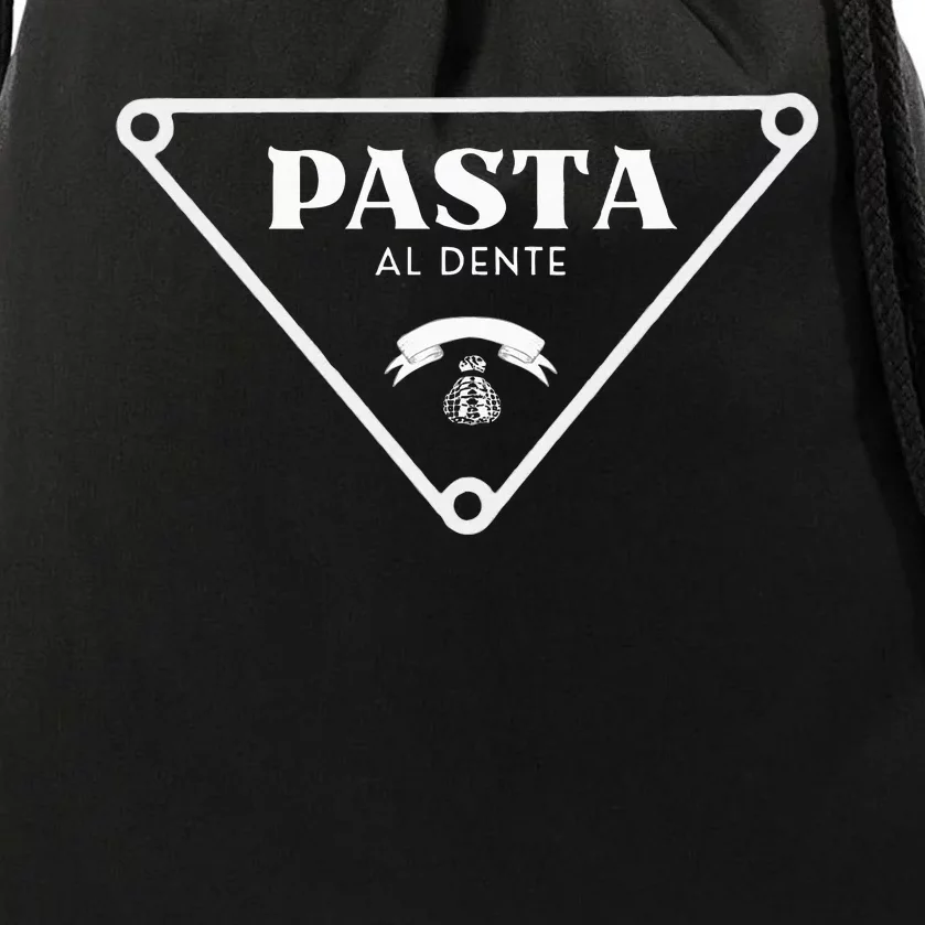 Pasta Al Dente Drawstring Bag