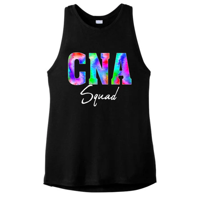 Proud Appreciation Day For Women For Work Cna Squad Ladies Tri-Blend Wicking Tank