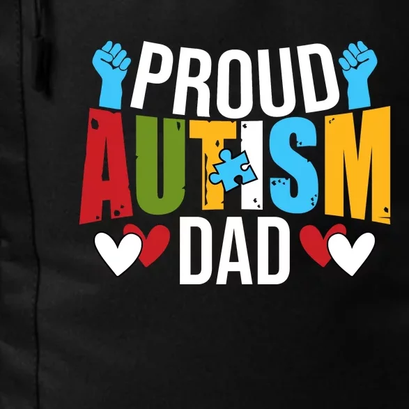 Proud Autism Dad Autism Awareness Day Daily Commute Backpack