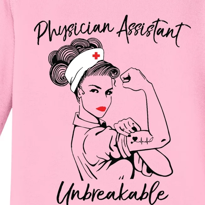 Physician Assistants Doctors Gift Baby Long Sleeve Bodysuit