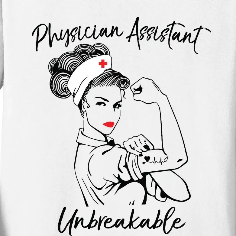 Physician Assistants Doctors Gift Kids Long Sleeve Shirt