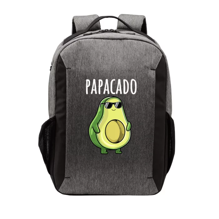 Pregnancy Announcements Dad Funny Papacado Vector Backpack