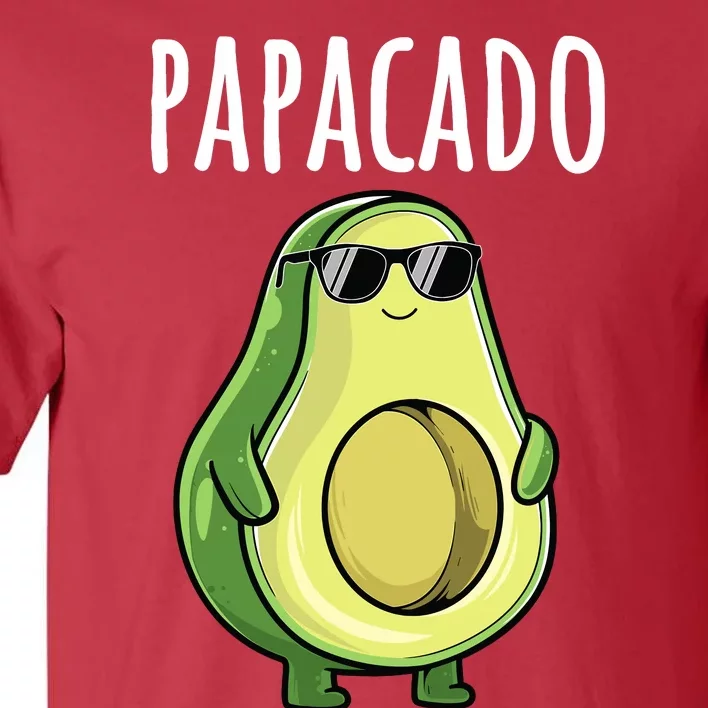 Pregnancy Announcements Dad Funny Papacado Tall T-Shirt