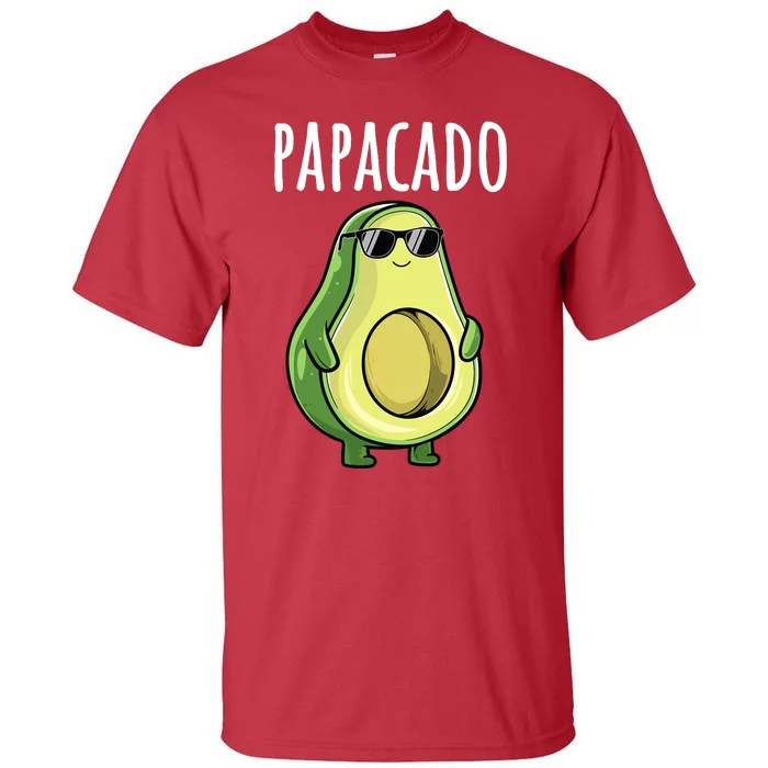 Pregnancy Announcements Dad Funny Papacado Tall T-Shirt