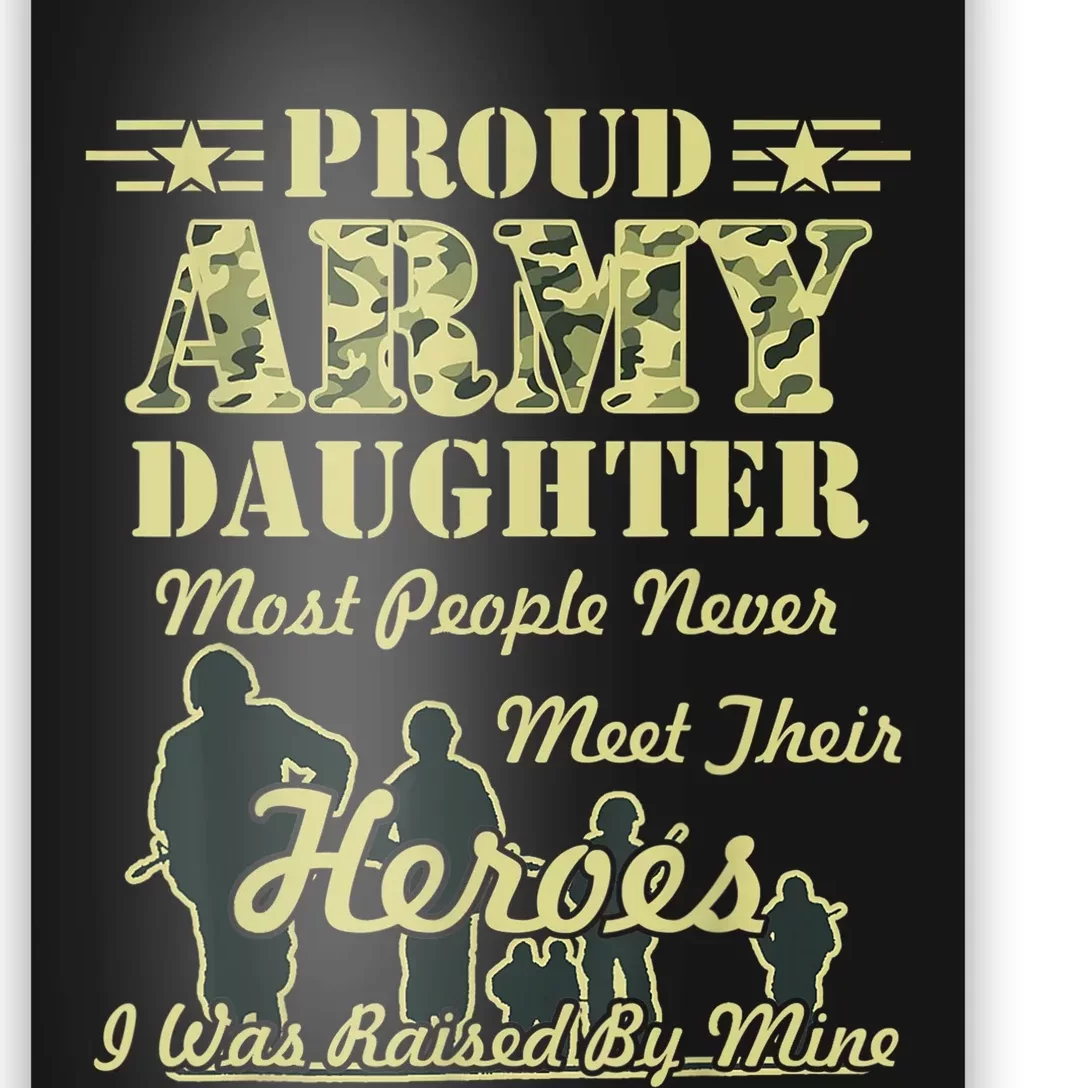 Proud Army Daughter Gift Poster