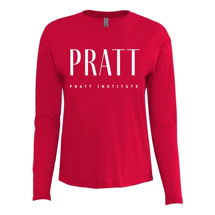 Pratt Art Deco Style College Womens Cotton Relaxed Long Sleeve T-Shirt