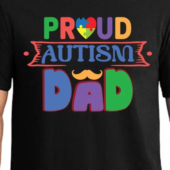 Proud Autism Dad Awareness And Support Gift Pajama Set