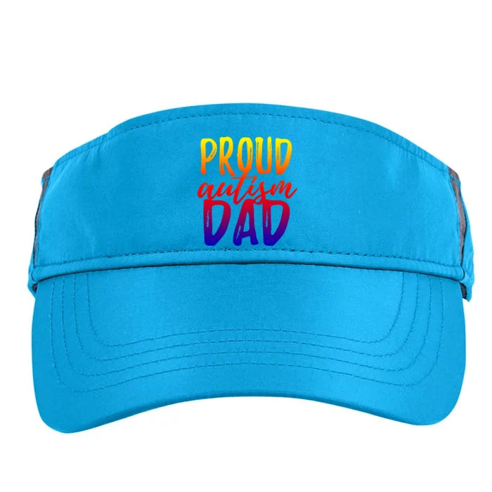 Proud Autism Dad Cool Gift Adult Drive Performance Visor