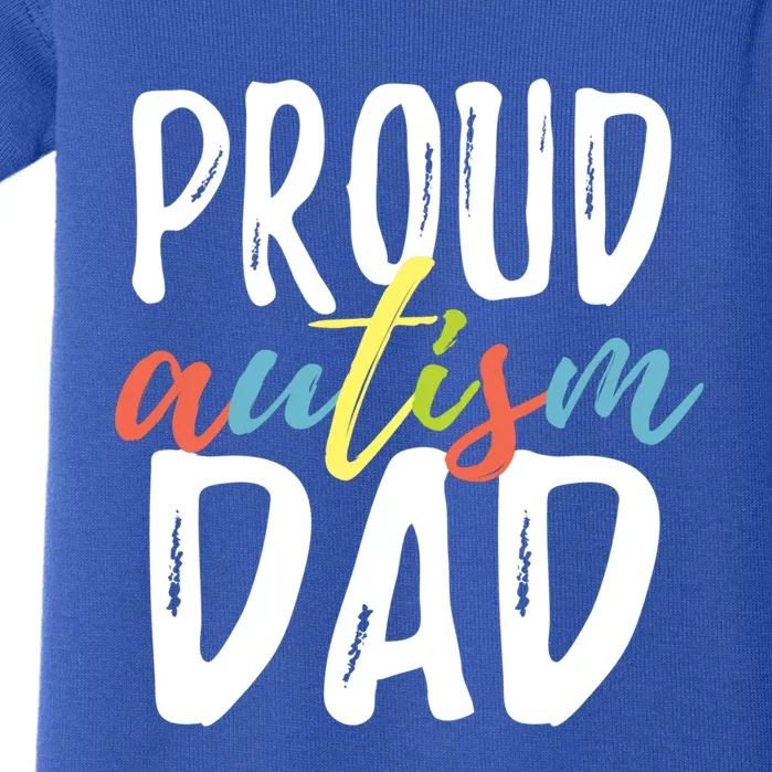 Proud Autism Dad Gift Baby Bodysuit