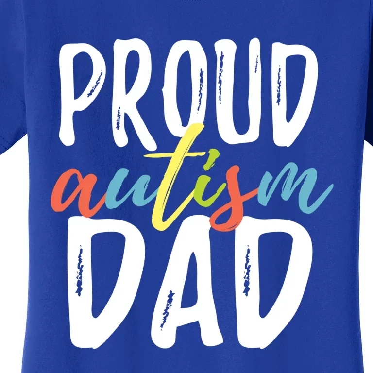 Proud Autism Dad Gift Women's T-Shirt