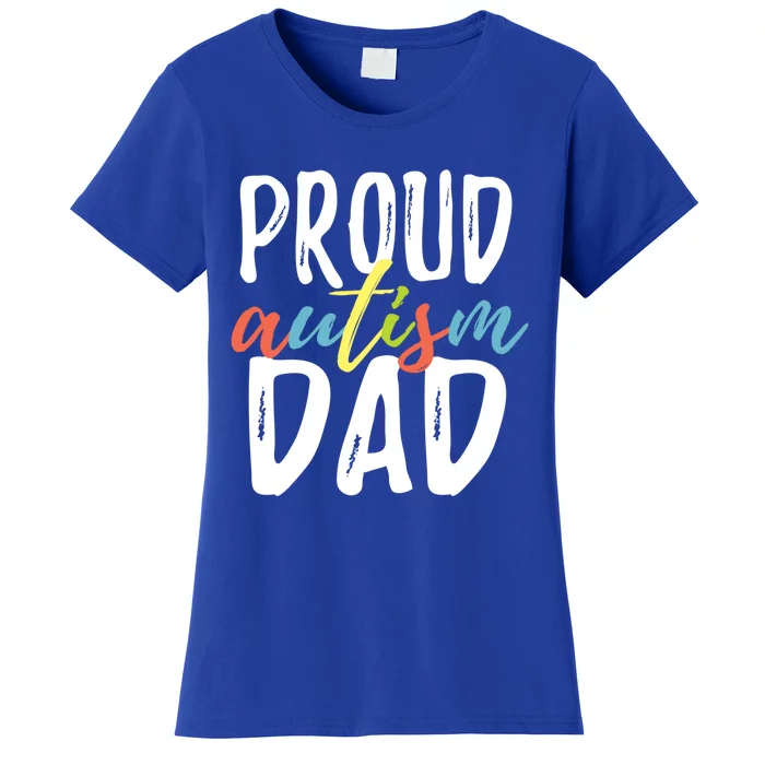 Proud Autism Dad Gift Women's T-Shirt