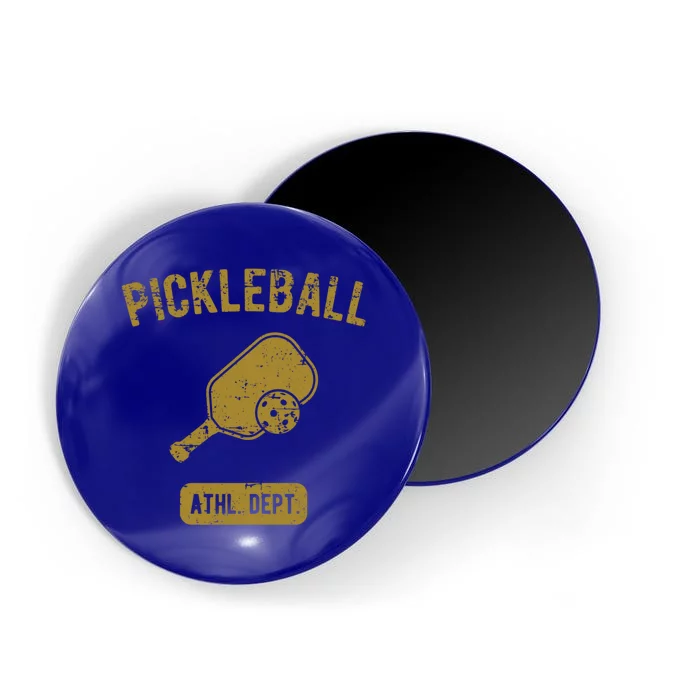 Pickleball Athletic Departt Distressed Style Design Great Gift Magnet