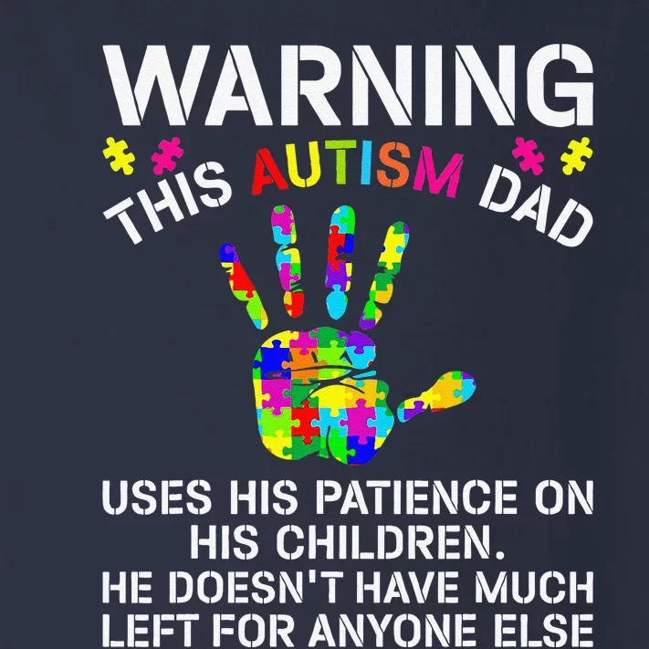 Proud Autism Dad Awareness Father Day Autistic Son Daughter Toddler Long Sleeve Shirt