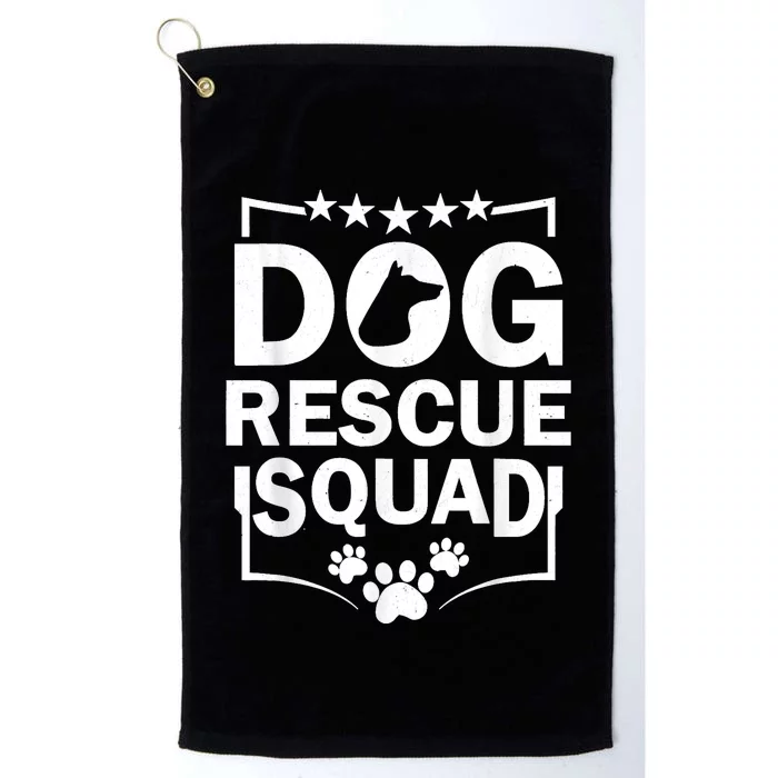 Pet Adoption Dog Adoption Animal Dog Rescue Squad Dog Rescue Platinum Collection Golf Towel