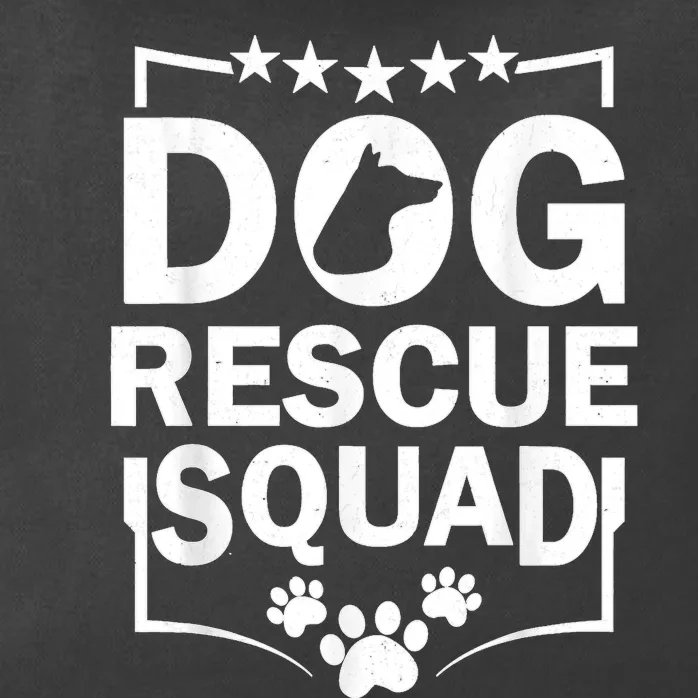 Pet Adoption Dog Adoption Animal Dog Rescue Squad Dog Rescue Zip Tote Bag